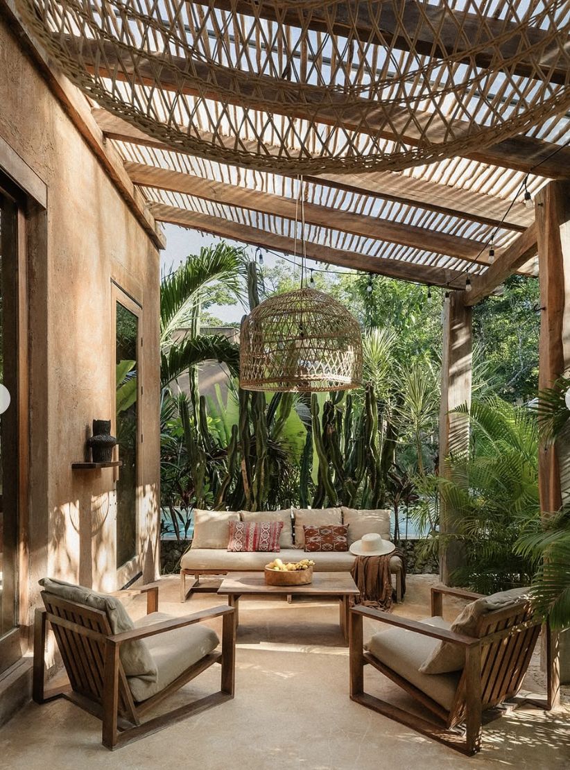 Tulum villa interior